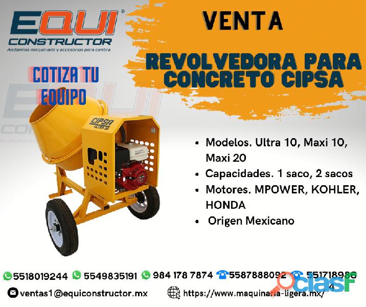 REVOLVEDORA CON OLLA DE ACERO HONDA 9HP