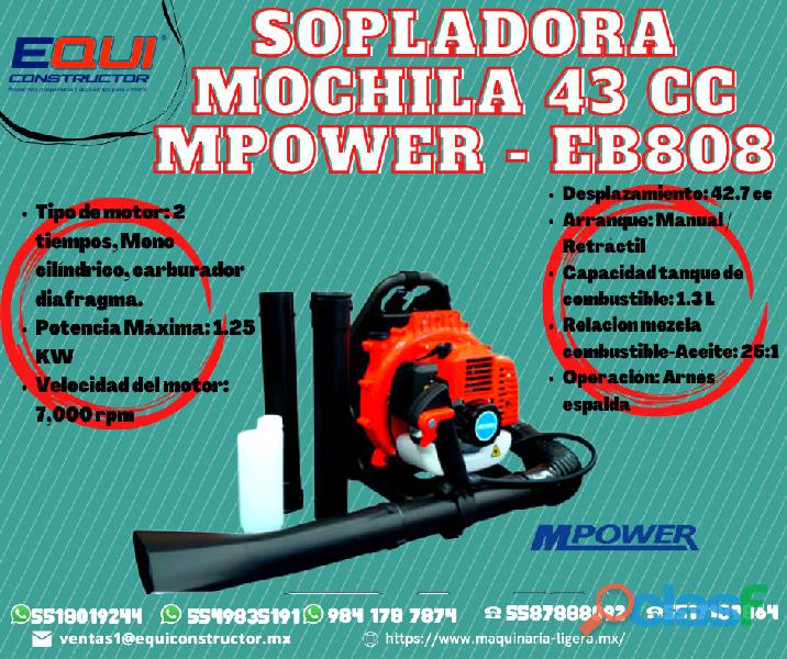 Sopladora mochila 43 CC Mpower EB808