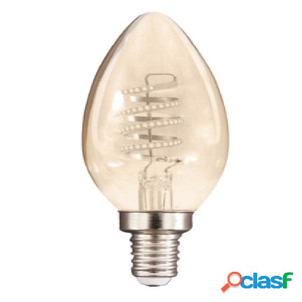 Tecnolite Foco Vintage Dimmable LED, Luz Suave Cálida, Base