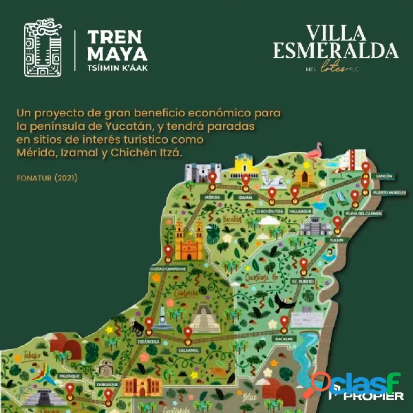 Villa Esmeralda lotes urbanizados