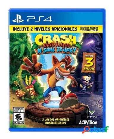Crash Bandicoot N-Sane Trilogy + Bonus, PlayStation 4