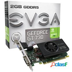 Tarjeta de Video EVGA NVIDIA GeForce GT 730, 2GB 64-bit