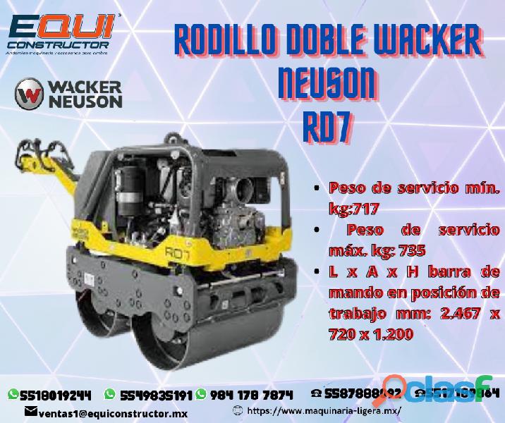 RODILLO DOBLE WACKER NEUSON RD7