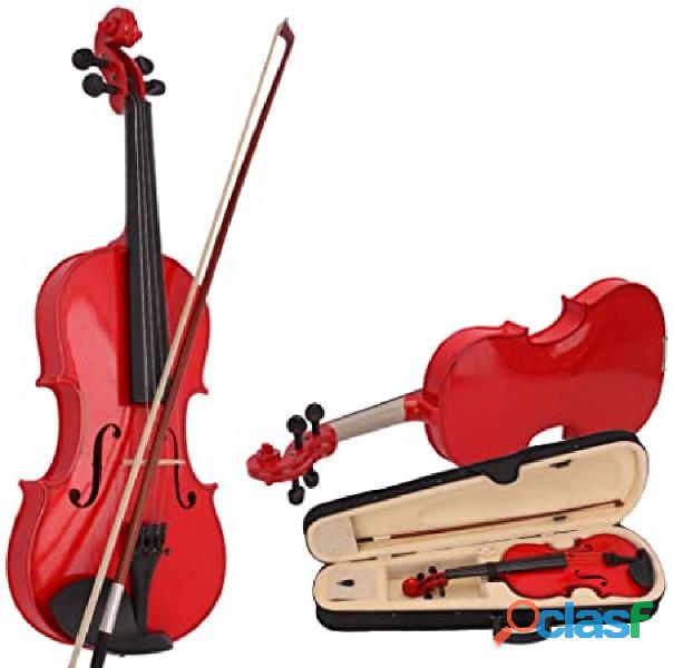 OS1479 Dst V44ROJO Violin Color Rojo 4/4 Con Estuche Madera