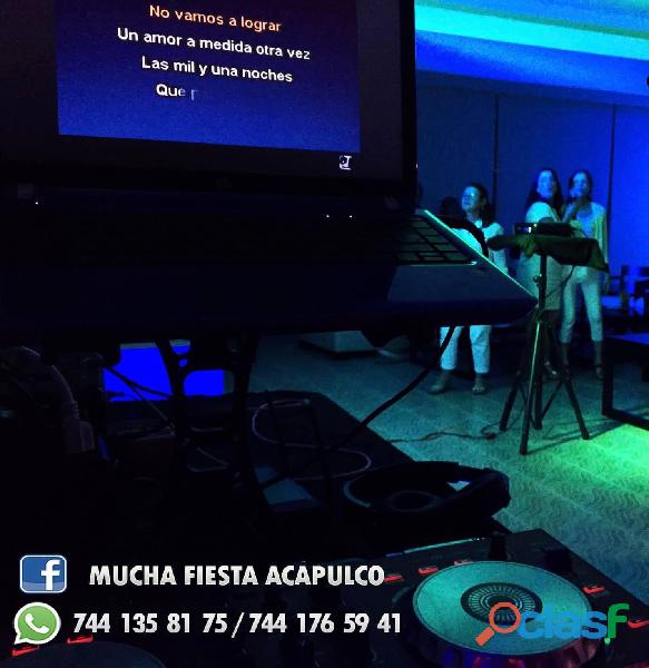 Sonido en Acapulco, Dj & karaoke
