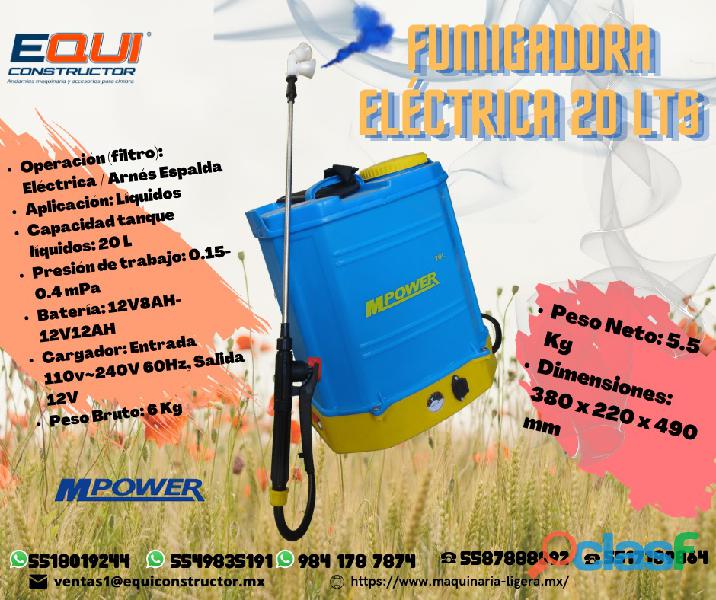 Fumigadora eléctrica 20 lts MPower