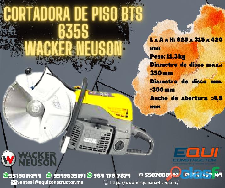 CORTADORA BTS WACKER NEUSON