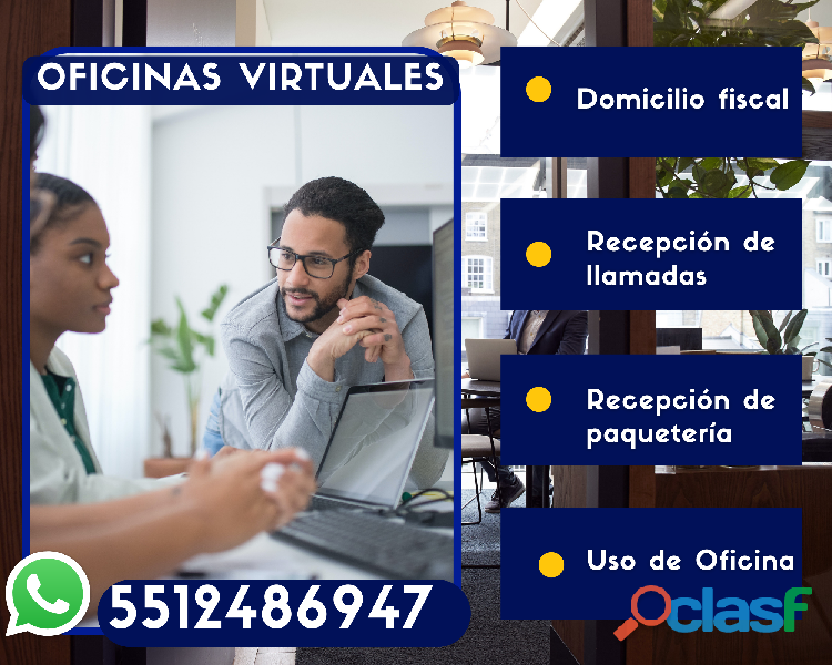 OFICINAS VIRTUALES PARA ARRENDAR