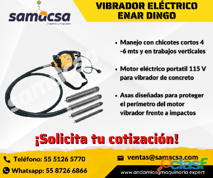 Vibrador de Hormigón