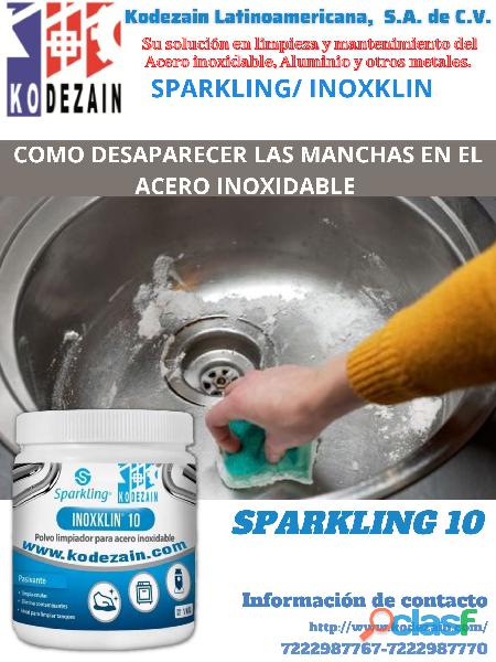 CON QUE LIMPIAR EL ACERO INOXIDABLE/ SPARKLING 10