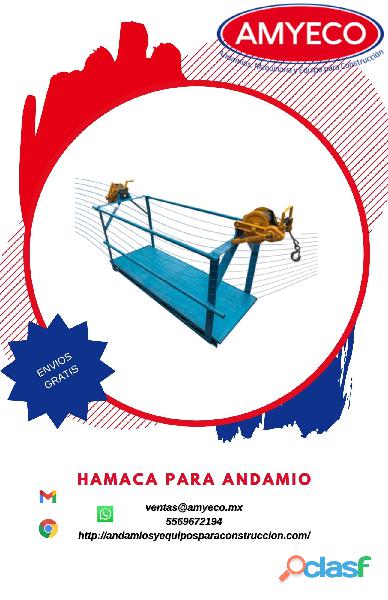 HAMACA COLGANTE PARA CONSTRUCCIÓN / 01