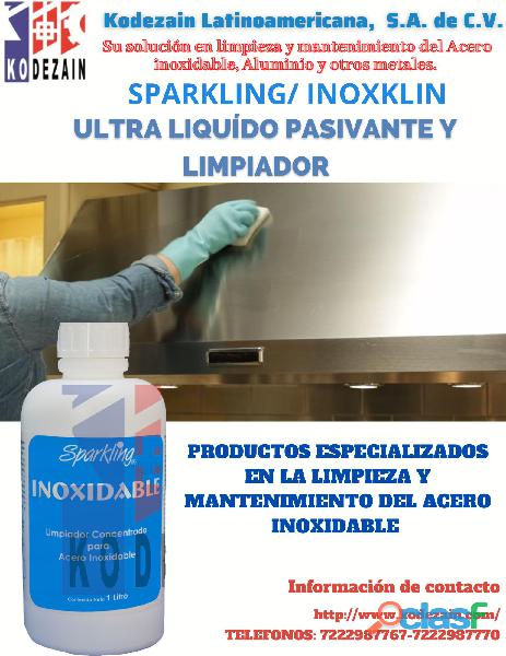 PASIVANTE Y LIMPIADOR/ LIQUIDO DE ACERO INOXIDABLE