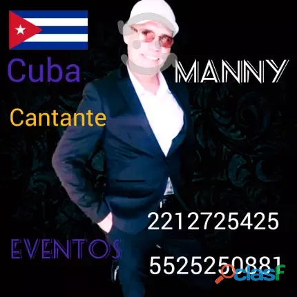 Cantante versatil Cubano eventos 5525250881