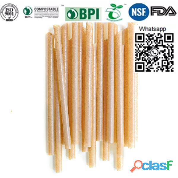 Paper straw bagasse drinking straw sugarcane straw
