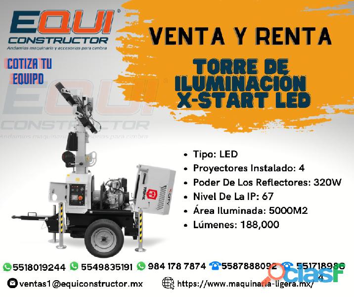 TORRE DE ILUMINAXIÓN TRIME X START LED