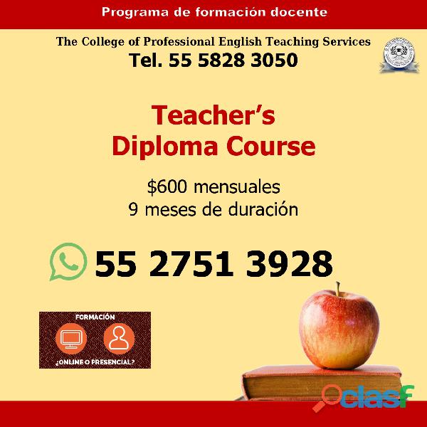 Teacher's Diploma Course