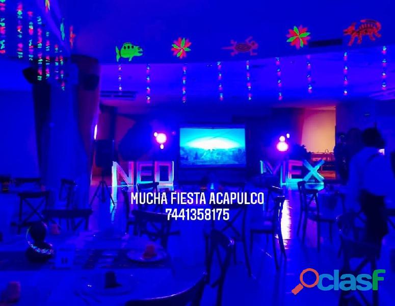Audio, DJ, iluminación, Karaoke, Pantallas en Acapulco