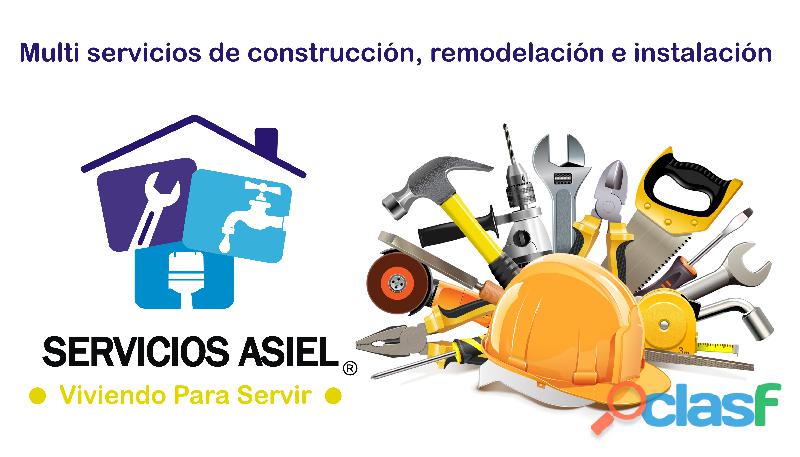 Multi servicios de construcción, remodelación e