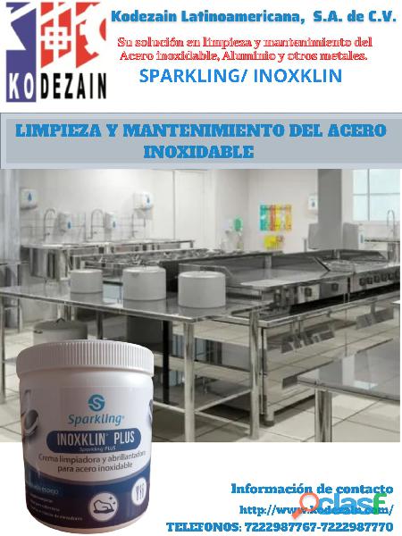 LIMPIEZA DLE ACERO INOXIDABLE/ INOXKLIN PLUS
