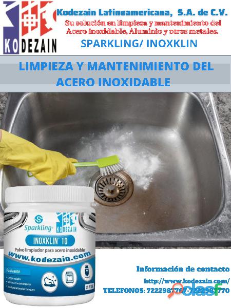 MANTENIMIENTO DEL ACERO INOXIDABLE/ INOXKLIN 10