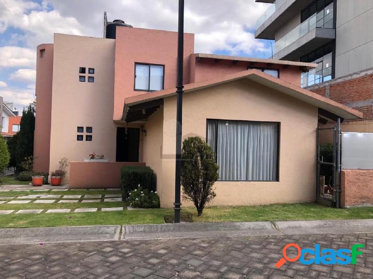 Casa en condominio en venta en Purísima, Metepec, México
