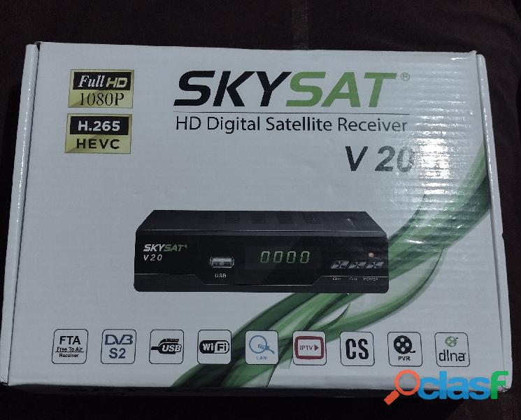 Decodificador digital SKYSAT V20 HEVC H.265 Seminuevo