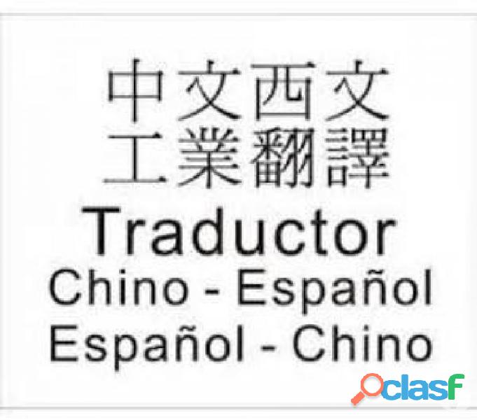 Intérprete traductor chino español en china shanghai