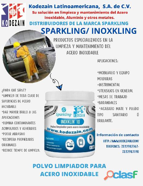 SP 10/ SPARKLING/ PRODUCTO LIMPIEZA DEL ACERO