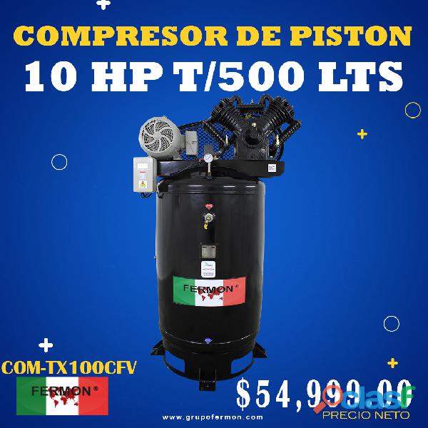 COMPRESOR DE PISTON 10HP T/500 LTS