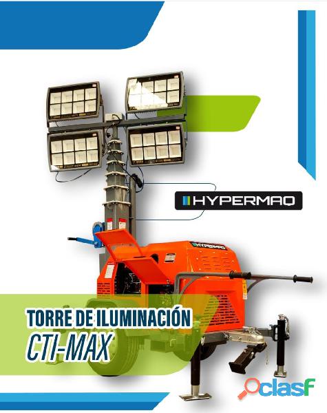 TORRE DE ILUMINACIÓN CTI MAX HYPERMAQ 4LED / 10