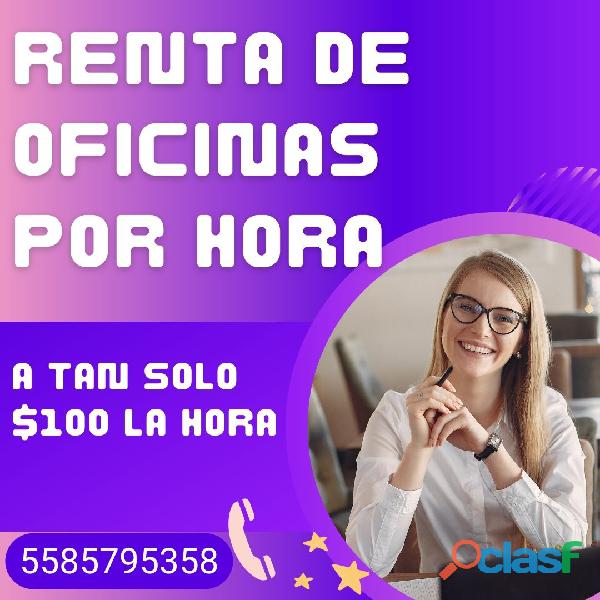 ESPACIOS PARA LABORAR POR HORA