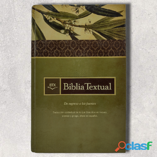 Biblia Textual De Regreso a Las Fuentes 2010