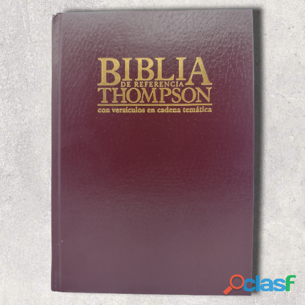Biblia de Referencia Thompson con Cadena Temática