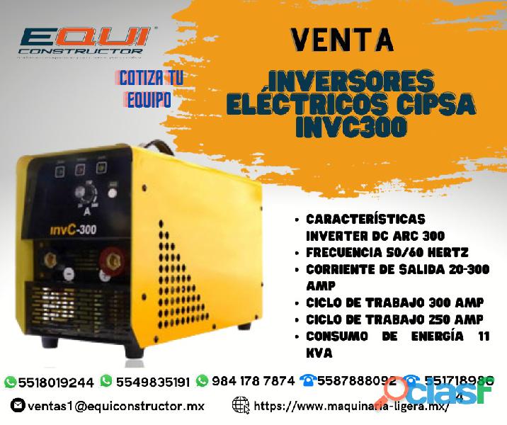 Venta de Inversores Eléctricos CIPSA INVC300.