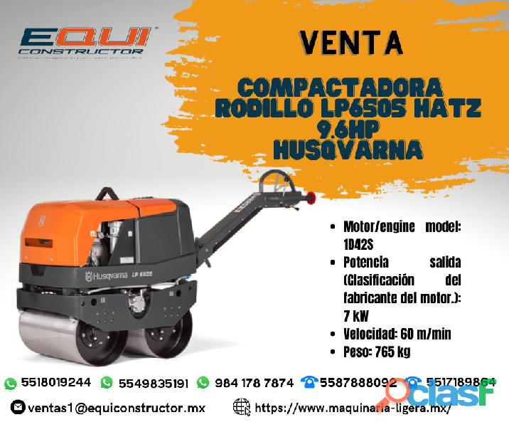 Compactadora rodillo husqvarna