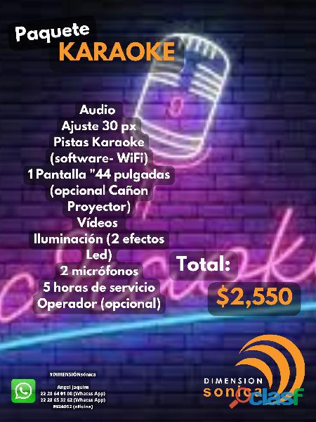 Servicios de Karaoke