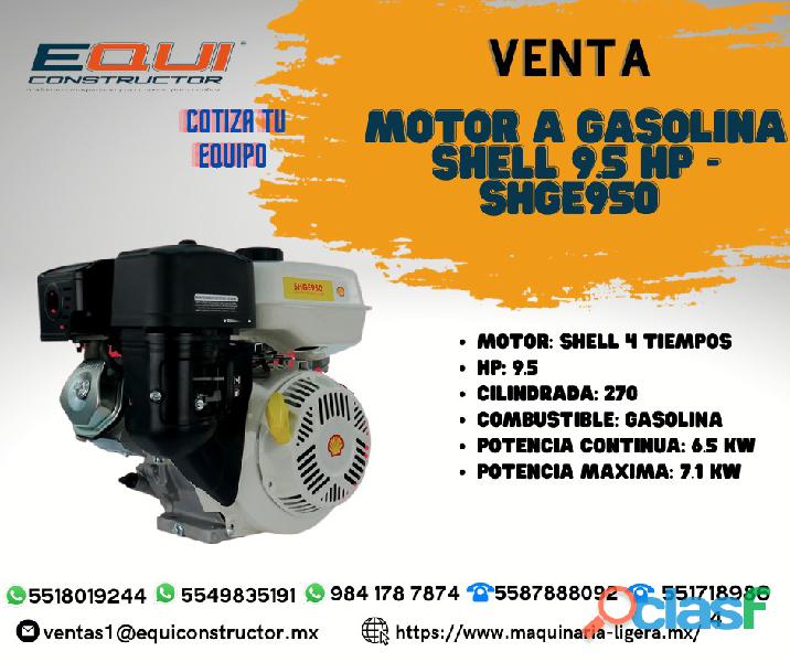 Venta Motor a Gasolina Shell 9.5 HP