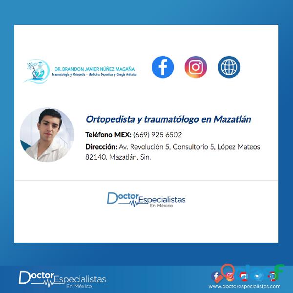 El mejor cirujano ortopedista y traumatólogo en Mazatlán
