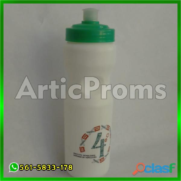 Serigrafia en cilindros y termos de plastico promocionales