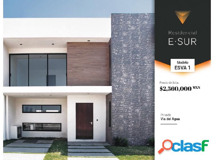 Casas E1: 2 recamaras Residencial E-SUR, en Pachuca 150m2
