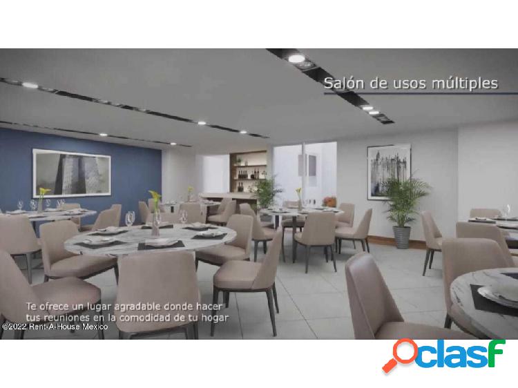 Departamento en venta Felipe Pescador Cuauhtémoc 23-3542GIS