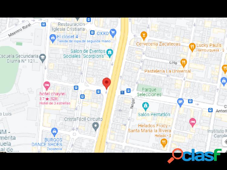 Excelente terreno de un solo frente en, Miguel Hidalgo