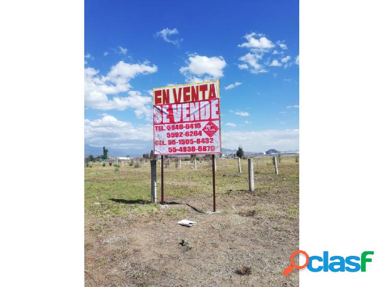 Gran Oportunidad de Terrenos en Parque Inustrial Chalco