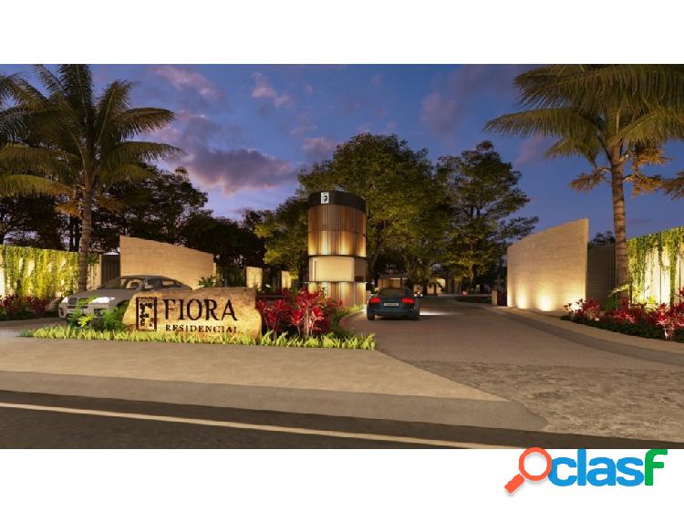 Lotes residenciales en privada Fiora, Cholul, Yucatan.