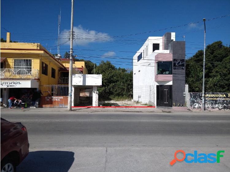 Renta Terreno 870m2 Zona Comercial