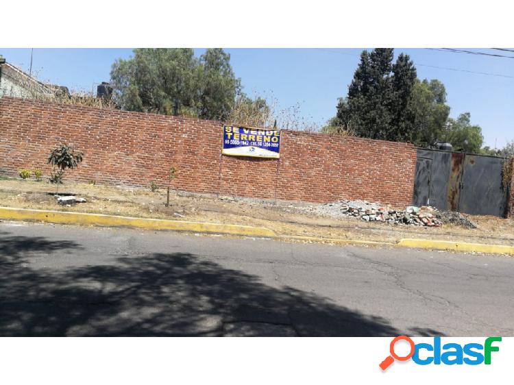 TERRENO EN VENTA. Lomas de San Esteba. Texcoco