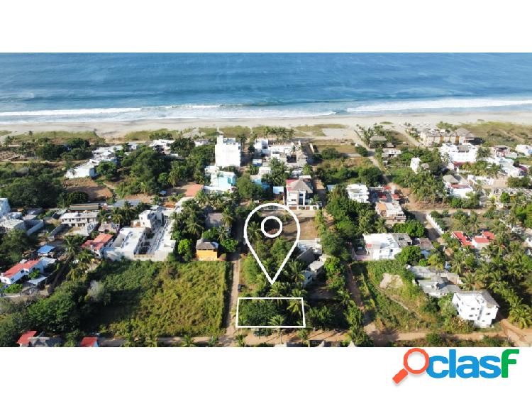 Tamarindos / terreno 300 m2 con casa / 2 cuadras de la playa