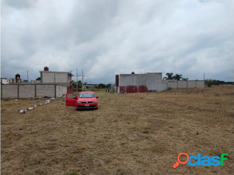 Terreno en Tenextepec, Atlixco, Puebla