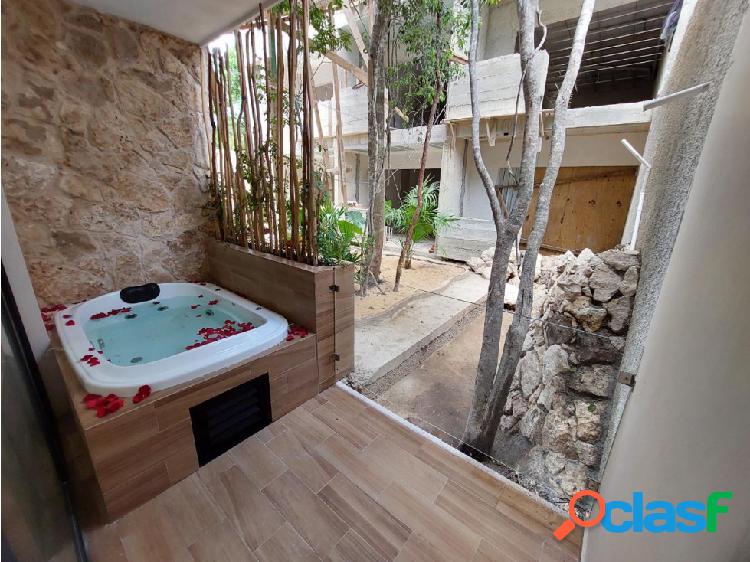 Estudio en venta con jacuzzi exterior, equipado, amueblado y