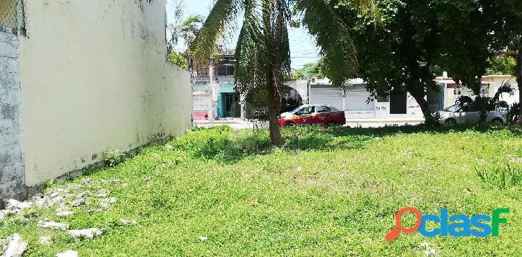 Terreno habitacional en venta en Tecolutla, Carmen, Campeche